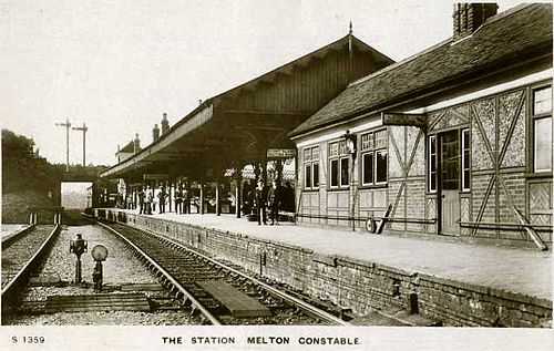 Melton Constable railway station